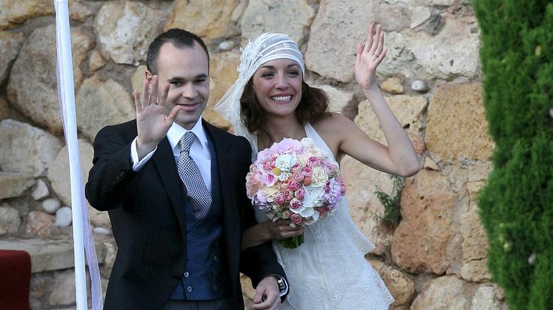 Andres Iniesta Anna Ortiz poroka
