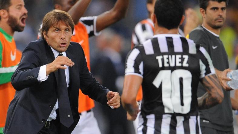 carlos tevez antonio conte