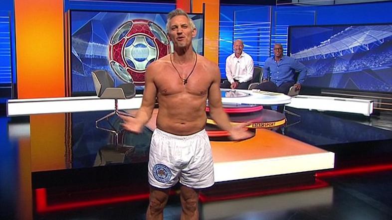 Gary Lineker spodnjice Match of the Day