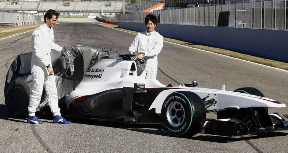 Sauber Ferrari 2010 Kobajaši De LA Rosa