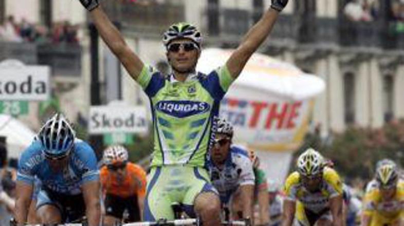 Daniele Bennati je zmagal na deveti etapi.