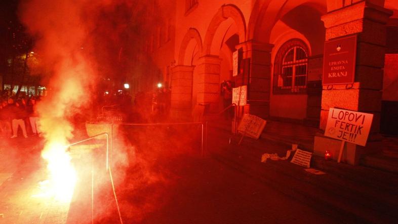 Protesti Kranj