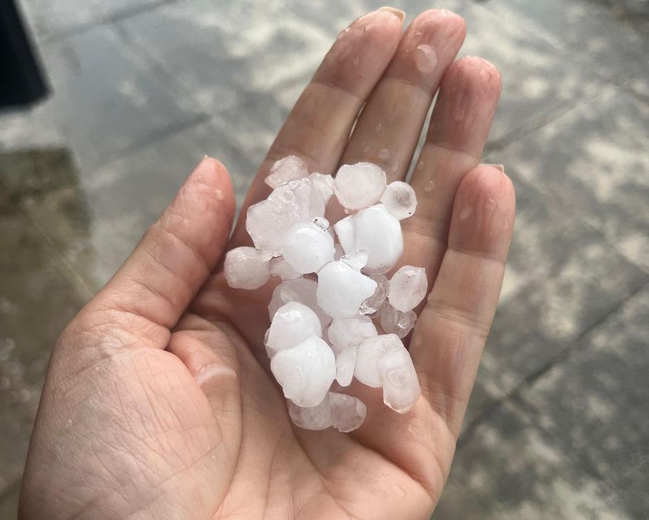 Toča v Šentjurju pri Celju | Avtor: Poslala bralka