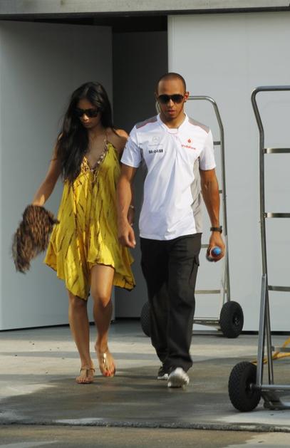 Nicole Scherzinger Lewis Hamilton