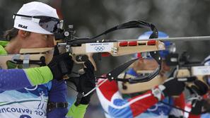 Gregorinova je napredovala za dve mesto in bila na koncu deveta. (Foto: Reuters)