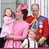 Princesa Charlotte in princ Charles na rojstnem dnevu Elizabete II.