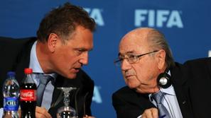 Jérôme Valcke, Sepp Blatter