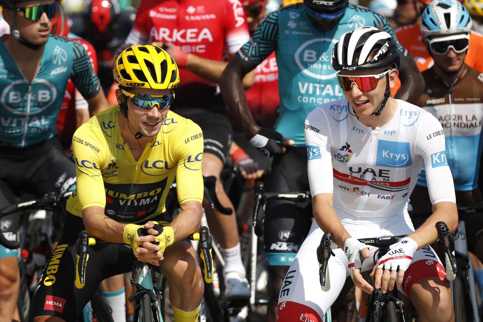 roglič pogačar | Avtor: Epa