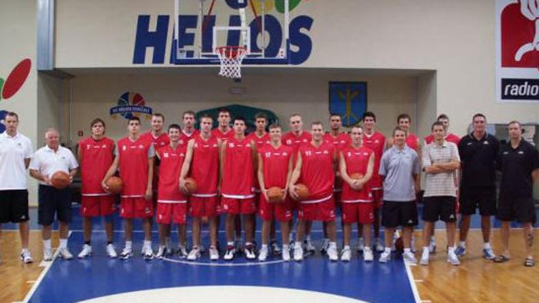 Domžalski Helios se bo v uvodnem srečanju lige NLB pomeril s podgoriško Budučnos