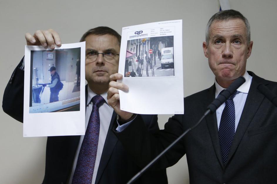 Pariz strelec policija iskanje