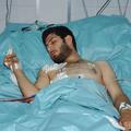 Ranjenec iz mesta Latakia. (Foto: Reuters)