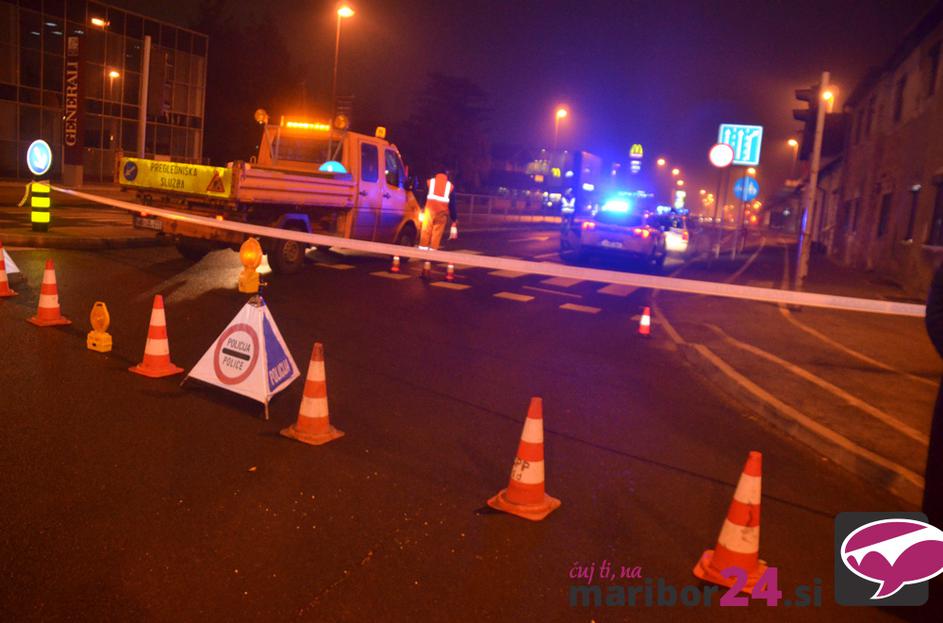 Nesreča v Mariboru
