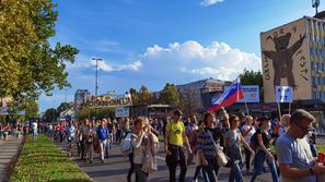 Protesti Ljubljana PCT