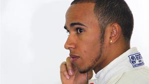 Dovolj je bilo opravičilo, a grozil mu je suspenz šestih dirk. Lewis Hamilton. (