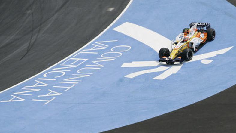 Fernando Alonso je navdušen nad Valencio.