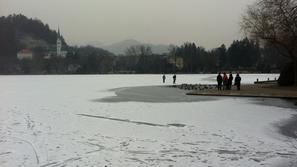 Zamrznjeno Blejsko jezero