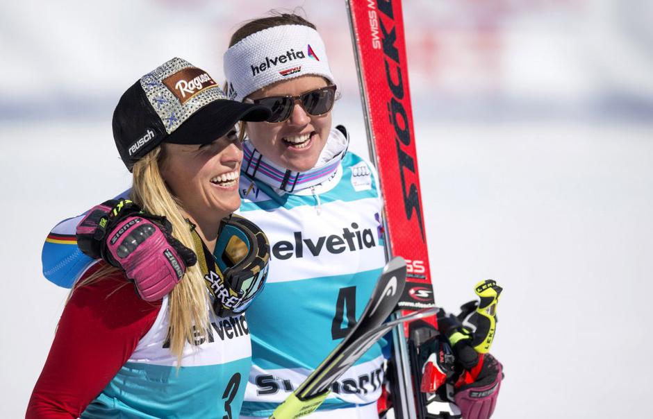 lara gut viktoria rebensburg | Avtor: EPA