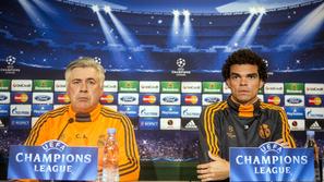 carlo ancelotti pepe tiskovka real madrid