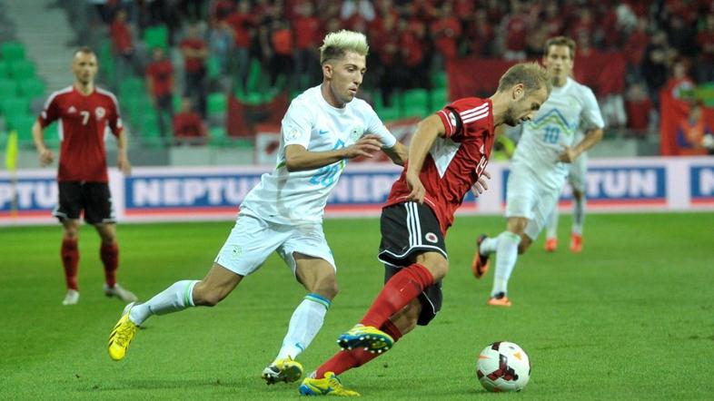 Kampl Slovenija Albanija Stožice kvalifikacije