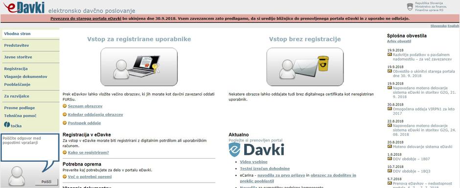 edavki portal | Avtor: 