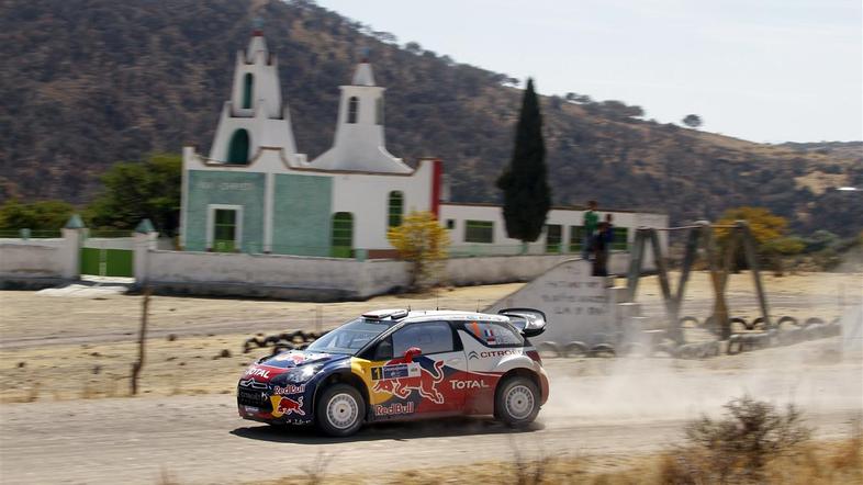 Loeb v Mehiki tudi letos ni imel prave konkurence. (Foto: Citroen)