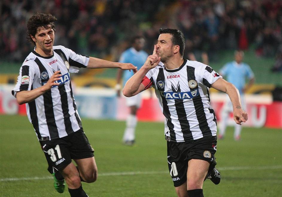 Fabbrini Di Natale Udinese Lazio Serie A Italija liga prvenstvo