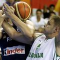Rašo Nesterovič je bil tokrat najboljši strelec slovenske reprezentance.