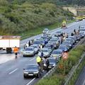 Na nemški avtocesti A2 je prišlo v nedeljo zvečer do verižnega trčenja, v katere