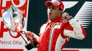 Felipe Massa je v Istanbulu zmagal že trikrat. Dirka bo v Turčiji šele šestič. Š