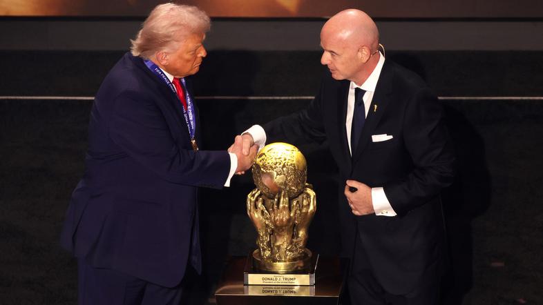 Gianni Infantino Donald Trump