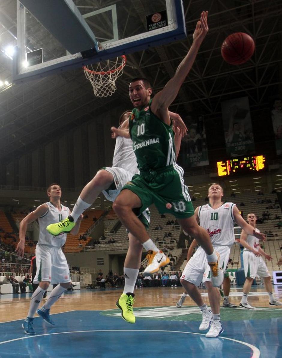 union olimpija panathinaikos evroliga | Avtor: EPA