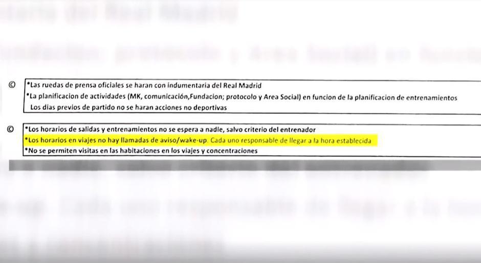 Real Madrid CF interni pravilnik | Avtor: Reševalni pas/Twitter