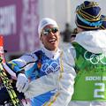 Hellner Švedska štafeta 4 X 10 kilometrov km zmaga Soči olimpijske igre