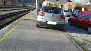 Nepravilno parkiranje avtošole