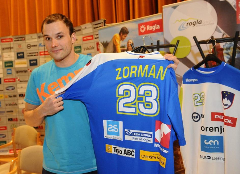 zorman slovenska rokometna reprezentanca