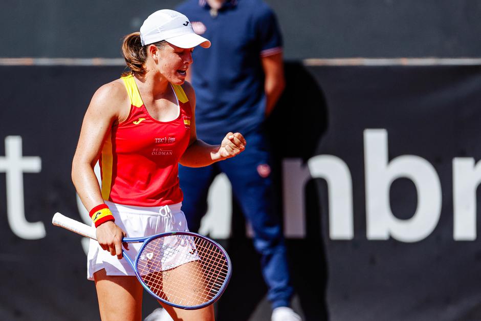 tenis Veronika Erjavec – Kaitlin Quevedo | Avtor: Saša Despot