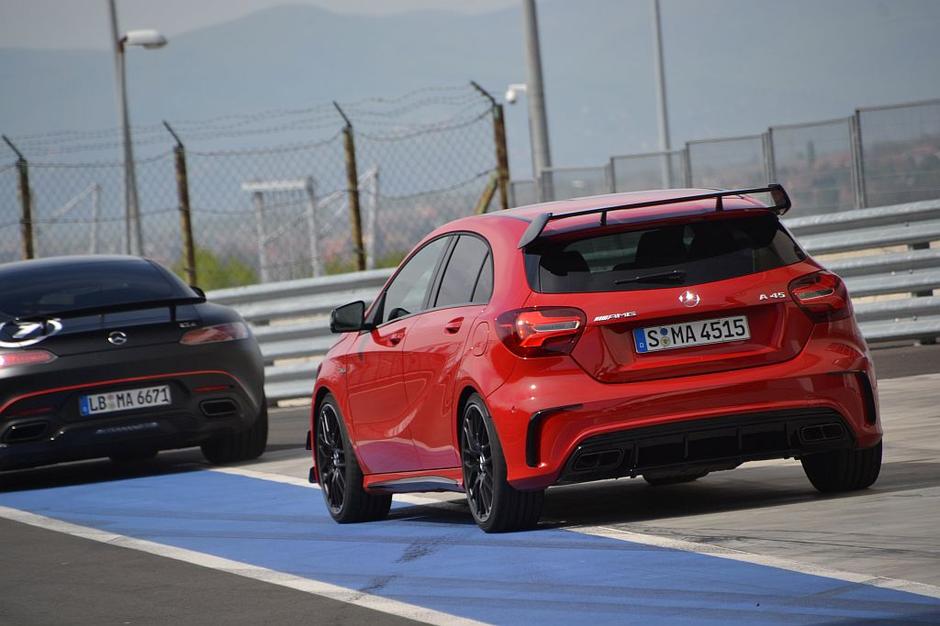 Mercedes A 45 AMG | Avtor: Gregor Prebil