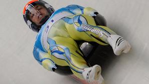 Domen Pociecha je po dveh vožnjah na 26. mestu. (Foto: EPA)