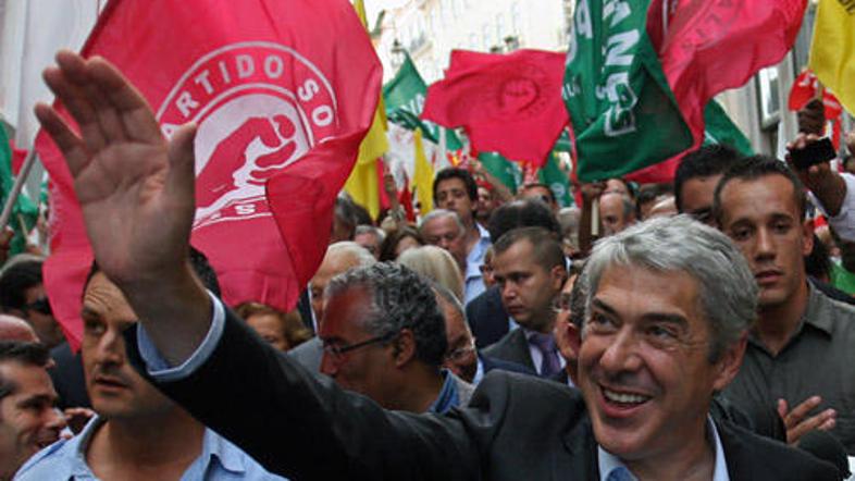 Socrates pričakuje, da bo održal oblast v Lizboni. © AFP