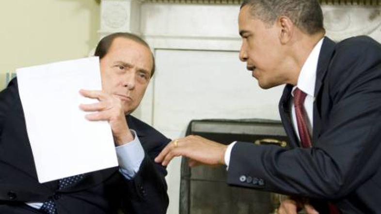 Berlusconi je po srečanju z Obamo sporočil, da bo Italija sprejela tri zapornike