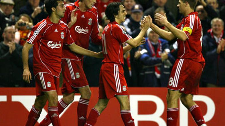 Nogometaši Liverpoola so visoko premagali Bešiktaš.