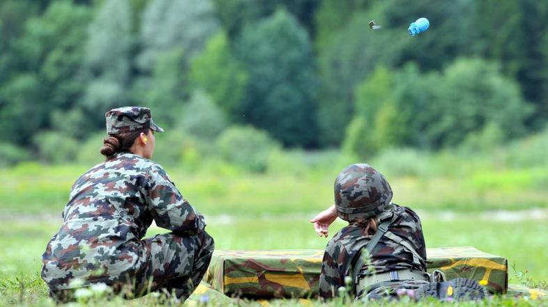 Vojaški tabor v Bohinjski Beli