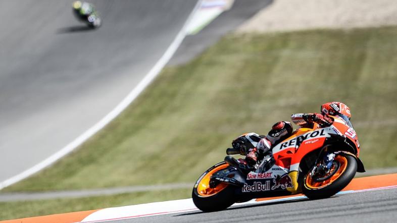 Marc Marquez Honda kvalifikacije Brno VN Češke