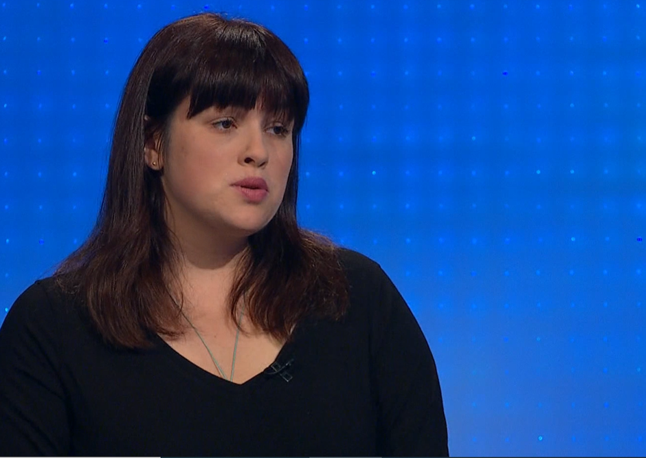 Nika Kovač v Odmevih | Avtor: Epa