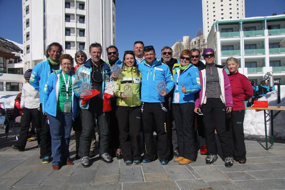 Slovenska reprezentanca novinarjev smučarjev | Avtor: SCIJ Slovenija