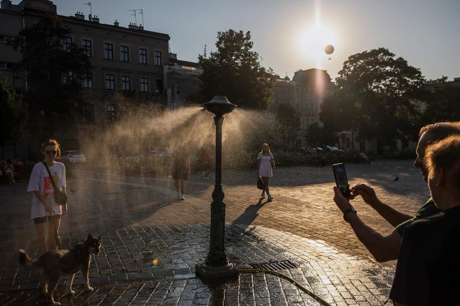 vročinski val vročina sonce