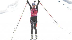 Biatlon, Pokljuka, zasledovalna tekma