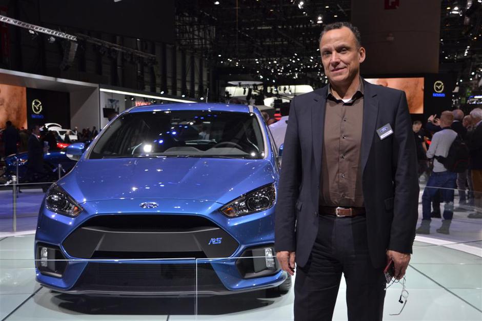 Tyrone Johnson ob ford focusu RS | Avtor: Gregor Prebil