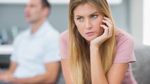 ženska moški prepir jeza