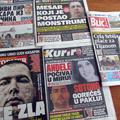 naslovnice srbskih medijev